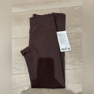 BRAND NEW Wunder Train Ribbed HR tight 28”